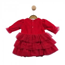 Mintini Girls Red Dress MB5567