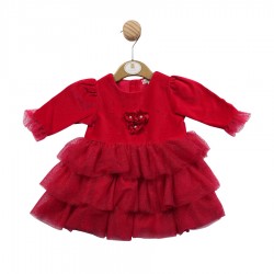 Mintini Girls Red Dress MB5567