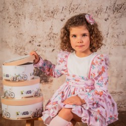 Babine AW24 Girls Pink Gingerbread Dress 2512822