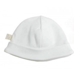Baby Gi White Cotton Beanie BG252M Baby Gi White Cotton Beanie BG252M