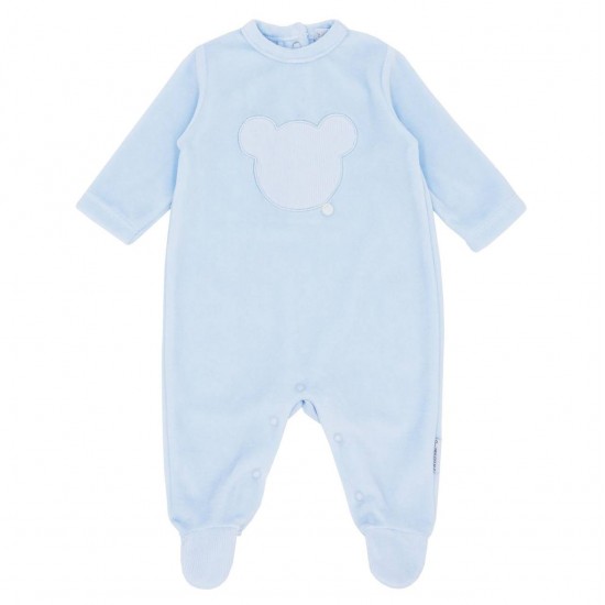Blues Baby Boys Blue Teddy Bear Sleeper BB1108 Blues Baby Boys Blue Teddy Bear Sleeper BB1108