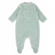 Blues Baby Green Velour Teddy Bear Sleeper BB1109G