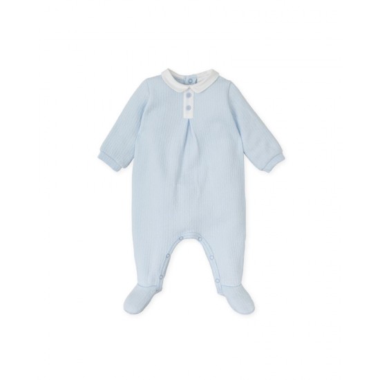 Tutto Piccolo Boys Sky Blue Babygrow 8083