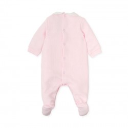 Tutto Piccolo Girls Sky Pink Babygrow 8183 Tutto Piccolo Girls Sky Pink Babygrow 8183