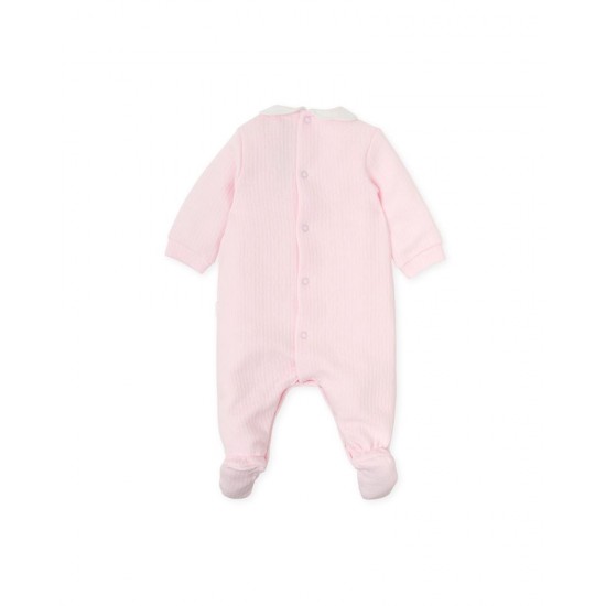 Tutto Piccolo Girls Sky Pink Babygrow 8183 Tutto Piccolo Girls Sky Pink Babygrow 8183