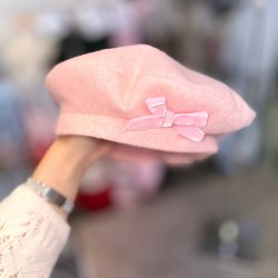 Babine AW25 Girls Peach Beret 2612938 Babine AW25 Girls Peach Beret 2612938