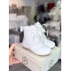 Beau Kid Girls White Leather Boots