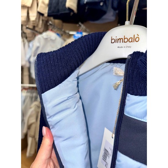 Bimbalò AW25 Boys Blue/navy Jacket 7934
