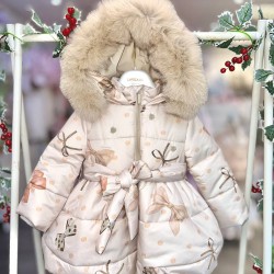 Bimbalò AW25 Girls Beige Coat 7932