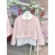 Bimbalò AW25 Girls Pink 3 Pc Set: Jacket, Shirt, skirt 7857