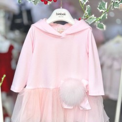 Bimbalò AW25 Girls Pink Dress 7861