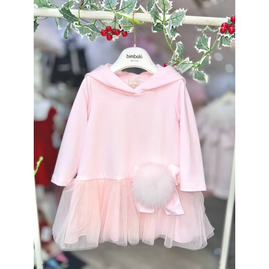 Bimbalò AW25 Girls Pink Dress 7861