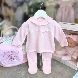 Blues Baby  Pink Knitted two piece BB2144