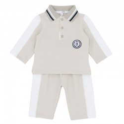 Blue Baby AW25 2244 Boys Polo and Trouser Set Blue Baby AW25 2244 Boys Polo and Trouser Set