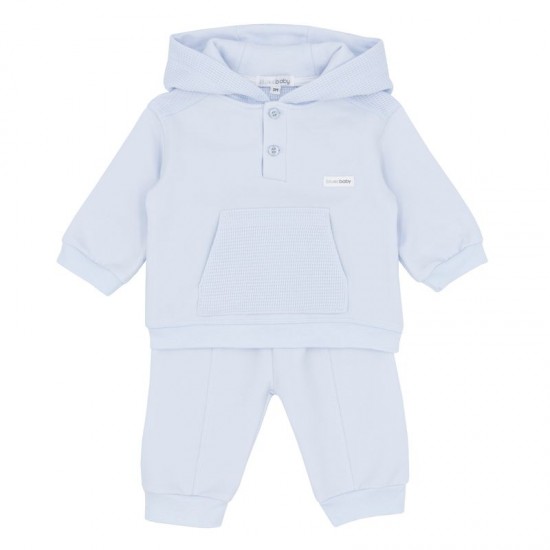 Blue Baby AW25 2231 Boys Blue Hooded Jog Set