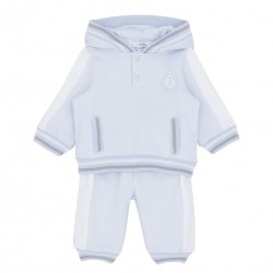 Blue Baby AW25 2235 Boys Blue Hooded Jogger Set