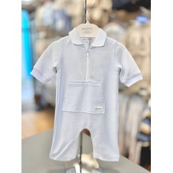 Blue Baby AW25 2210 Boys Blue Romper