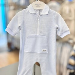 Blue Baby AW25 2210 Boys Blue Romper