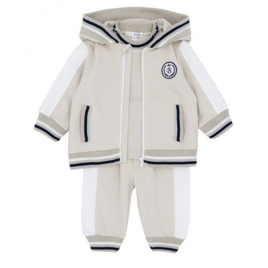 Blue Baby AW25 2243 Boys Beige Tracksuit