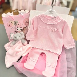 Blues Baby  Pink Knitted two piece BB2144
