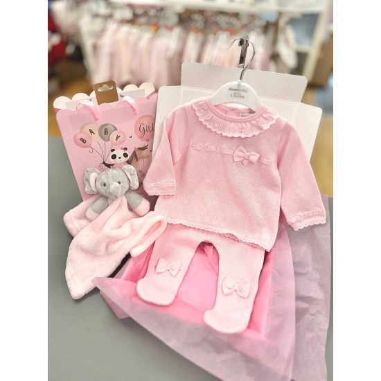 Blues Baby Pink Knitted two piece BB2144 Blues Baby Pink Knitted two piece BB2144