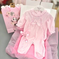 Blues Baby Girls Baby Pink All in One BB1436