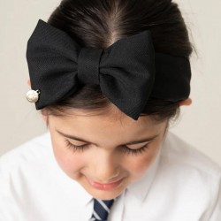 Caramelo Kids Girls Black Hairband 349794 Caramelo Kids Girls Black Hairband 349794