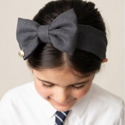 Caramelo Kids Girls Grey Hairband 349794 Caramelo Kids Girls Grey Hairband 349794