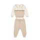 Caramelo Kids AW25 Boys Mink Knitted Tracksuit 2050183 Caramelo Kids AW25 Boys Mink Knitted Tracksuit 2050183