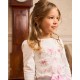 Caramelo Kids AW25 Girls Pink Pretty in Print skirt set 3453105