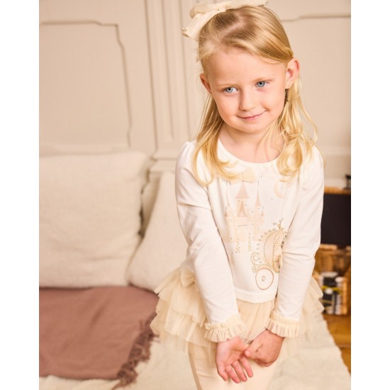 Caramelo Kids AW25 Girls Mink Make Believe Legging set 3498111 Caramelo Kids AW25 Girls Mink Make Believe Legging set 3498111