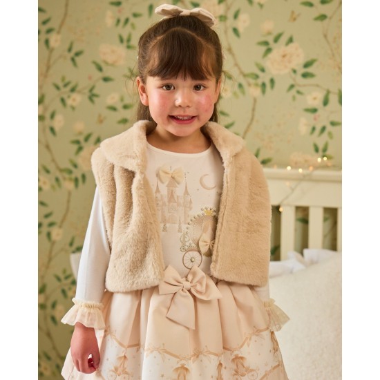 Caramelo Kids AW25 Girls Mink Make Believe skirt set 3453113