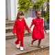 Caramelo Kids AW25 Girls Red Bow Frill Legging Set 0398238 Caramelo Kids AW25 Girls Red Bow Frill Legging Set 0398238