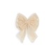 Caramelo Kids AW25 Girls Mink Pearl Hair Bow with Alligator clip 349757