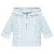 Emile et Rose AW25 Pale Blue Baby Boys Knit Zip Up Jacket 9288PB