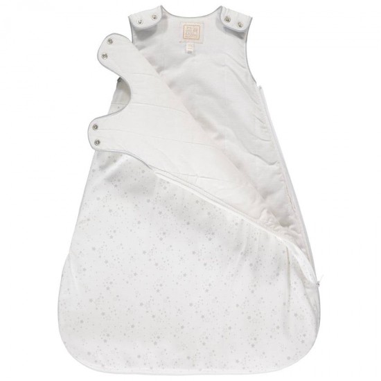Emile et Rose AW25 Grey Star Print Baby Sleeping Bag 8168GR Emile et Rose AW25 Grey Star Print Baby Sleeping Bag 8168GR