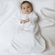 Emile et Rose AW25 Grey Star Print Baby Sleeping Bag 8168GR Emile et Rose AW25 Grey Star Print Baby Sleeping Bag 8168GR