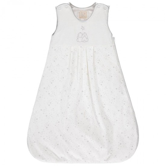 Emile et Rose AW25 Grey Star Print Baby Sleeping Bag 8168GR Emile et Rose AW25 Grey Star Print Baby Sleeping Bag 8168GR