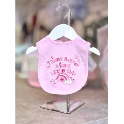Pink Cotton Bib