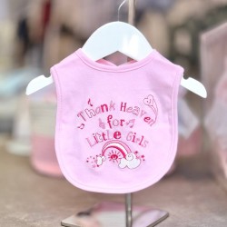 Pink Cotton Bib