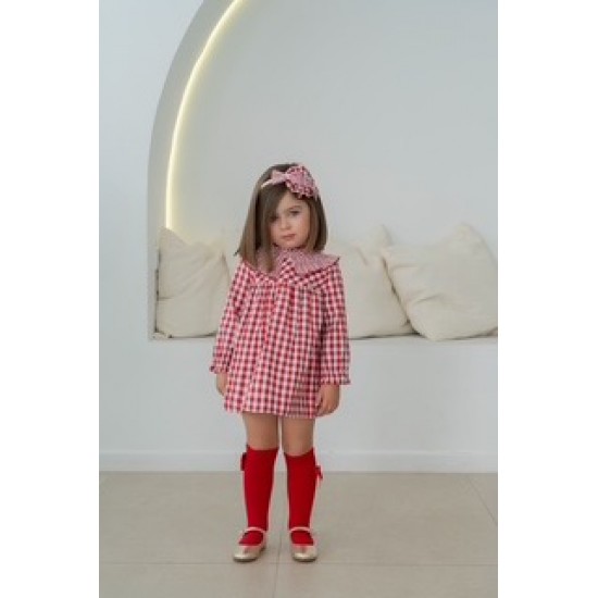 Miranda AW25 0606V Girls Red Dress 