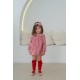 Miranda AW25 0606V Girls Red Dress 