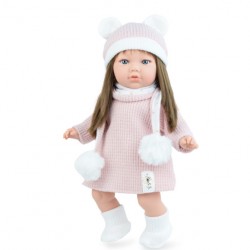 Marina & Pau 45cm Cosy Winter Outfit - Alina Girl Doll in an Individual Box MP794