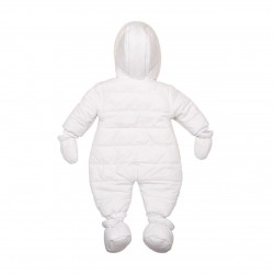 Mintini AW25 White Snowsuit MB6506 Mintini AW25 White Snowsuit MB6506