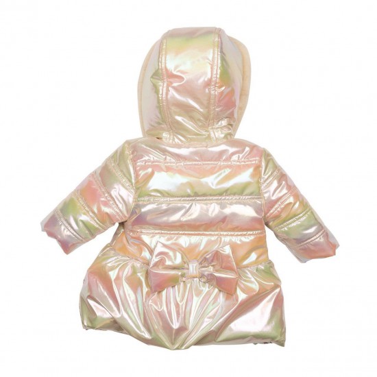 Mintini AW25 Girls Gold Coat MB6538