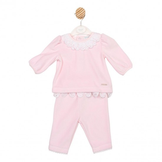 Mintini AW25 Girls Pink Tunic and Legging Set MB6754 Mintini AW25 Girls Pink Tunic and Legging Set MB6754