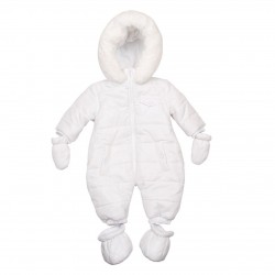 Mintini AW25 White Snowsuit MB6506