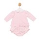 Mintini AW25 Girls Pink Top and Jam Pant Set MB6690 Mintini AW25 Girls Pink Top and Jam Pant Set MB6690