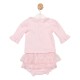 Mintini AW25 GIrls Pink Top and Jam Pant Set MB6773 Mintini AW25 GIrls Pink Top and Jam Pant Set MB6773