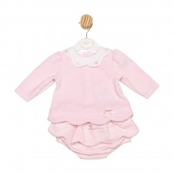 Mintini AW25 Girls Pink Top and Jam Pant Set MB6690